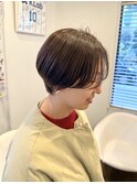 丸みショート
