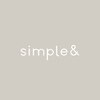 シンプルアンド(simple&)のお店ロゴ