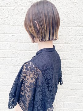 モリオ フロム ロンドン 成増店 【morio成増/玉井】ボブ　デザインカラー