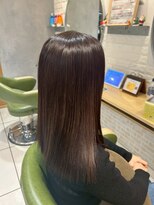 アース モード 新小岩店(EARTH/M)&nbsp;ロング×髪質改善カラー