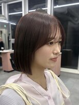 ジエクト カナウ(The Ect canow) ボブ/タッセルボブ/ ヘイリーボブ/ピンクブラウン/ボルドー