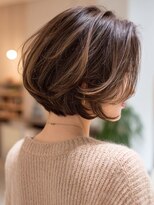 トレース 半田店(TRACE)&nbsp;大人ボブ/白髪ぼかしハイライト/白髪ぼかしカラー/半田