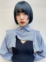 ジェコ ブラン(gecko. brun) ブルーボブ/コンパクトボブ/ミニボブ/ブルージュ/透明感カラー