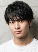 シャドウパーマニュアンスパーマルーズパーマナチュラルマッシュ