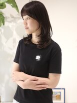 ウィム(wim)&nbsp;" ミディアムレイヤー "/ザクザクレイヤー/レイヤーカット