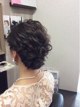 リンクス(LINKS) 編み込みアップ