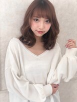 フレーム へアアンドトリートメント 天王寺北口店(FRAME)&nbsp;【FRAME 天王寺あべの】ゆるふわレイヤーミディアム