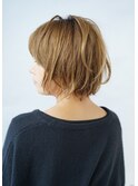 「イルミナカラー」フレンチカラーの外国人風ヘア/ザシー橋本