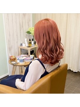 カシェット(Cachette) ピンクベージュ　ダブルカラー