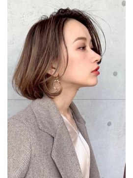 ネックス 表参道本店(nex) 【nex表参道】10/9 谷山　ハイライトアレンジボブ