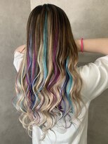 アンシュシュ(UN CHOU-CHOU)&nbsp;派手髪夏カラー！！！