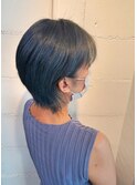 襟足 くびれ サイド 耳かけ スッキリ ショート ヘアスタイル