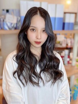 ヘアメイク ミチ 富田店(HAIRMAKE MICHI) 【MICHI 富田店　古作蓮】ハイライト　艶カラー
