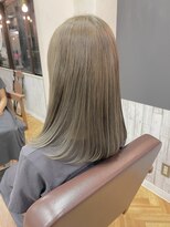 ビー オン ディー ヘア 池袋(BonD hair)&nbsp;＃ミルキーグレージュ【池袋/髪質改善/ハイライト】