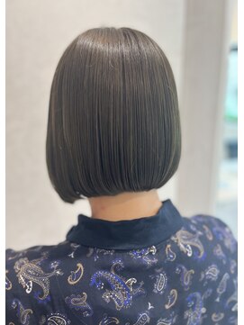 アッシュ 八王子店(Ash) オリーブグレージュ/髪質改善/ブリーチなしのダブルカラー