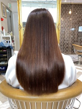 ロンドアベニール 北千住(Lond avenir) 髪質改善　チョコレートブラウン　西田大樹