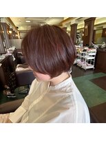 シャンプー ボーイ 宮崎柳丸店(SHAMPOO BOY) 丸みショートボブ
