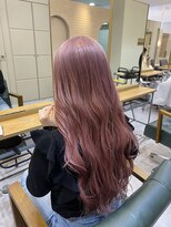 トータルビューティー クレド(TOTAL BEAUTY Credo byHAIR TIME)&nbsp;ピンクカラー