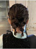 【akane】ボブヘアアレンジヘアセットパーティヘアアレンジ