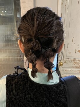 ノラ ヘアーサロン(NORA HAIR SALON) 【akane】ボブヘアアレンジヘアセットパーティヘアアレンジ