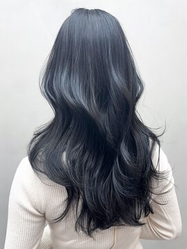 アイティー バイ アルバム 浦和店(IT by ALBUM) セミディ美髪アッシュブラックグレージュカラー_ba494301