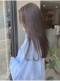 ブリーチなしダブルカラーで作るラベンダーグレージュ/落合