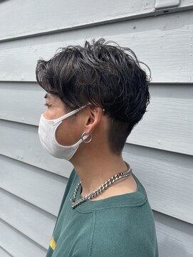 ヘアーアンドメイクアップモパ メンズパーマ