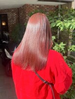 OX CREATION 椥辻 オックスクリエーション ピンクブラウンカラー/ピンク/ツヤ/20代30代40代