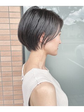ヘアスペース クレール(hair space clair) 【clair清水恭平】30代40代50代似合わせショートカット/襟足改善
