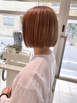 ヘアーモード ケーティー 京橋店(Hair Mode KT) ハイトーンのパツボブ