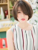 カバーヘア イヴ 戸頭店(COVER HAIR EVE)&nbsp;小顔アシンメトリー前下がり抜け感大人ボブc6戸頭20代30代40代