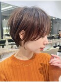 前髪カタログ/イメチェンスタイル／ウェーブパーマ/こなれミディ