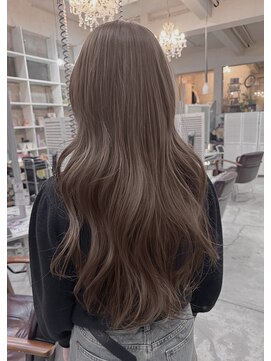 ヴィークス ヘア(vicus hair) ヘーゼルベージュブリーチなしダブルカラー10代20代