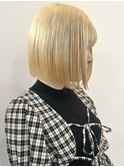 ブロンドボブ