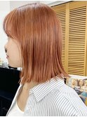 【SANA】オレンジボブ
