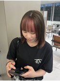 【LOREN AO】フェイスフレーミング/インナーカラー/ピンク