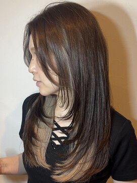 ヘアールーチェ(Hair Luce) 髪質改善ハイライトバレイヤージュハイトーン