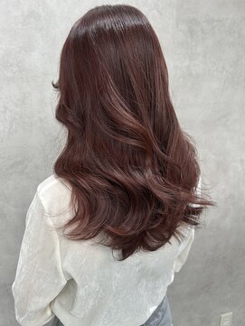 ルノン(LUNON) 暗めカラーグランマッシュデザインカラーフェイスフレーミング