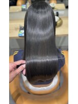 テラ 仙台(Tera)&nbsp;ブルーブラック 髪質改善縮毛矯正 髪質改善ストレート