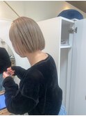 ◆垢抜けぱつっとボブとハイミルクティー◎