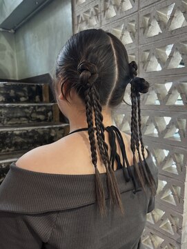 タイトヘアセット/イベントヘア