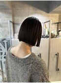 髪質改善イメチェンハッシュカット似合わせカットレッドブラウン