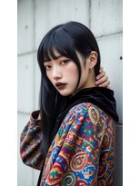 コートフィールエー(CO_T feel.a) クラシカルな雰囲気を纏う、品格漂う黒髪ロングヘア