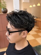サロン ド ユー(サロン ド YOU) フェザーパーマ×大人メッシュ