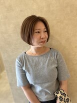 モエベル イズモ(MoeBell izumo)&nbsp;朝ラク♪軽やかレイヤーボブ×艶ブラウン