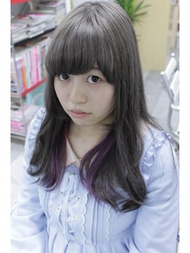 ストロベリーロックス 赤羽1番街店 ツートンカラー　メッシュ　アッシュグレイ