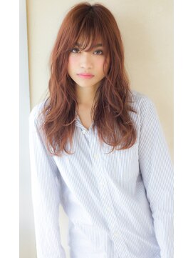 レイラバイアフロート 吉祥寺(Lila by afloat) ベリーピンクで透明感無造作ウェーブ【ALICe by afloat】