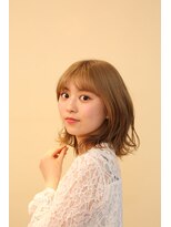 サロンドセレクション(salon de selection)&nbsp;カジュアル派にオススメ！外はねレイヤーボブスタイル