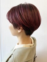 ノット 成田公津の杜(Knot)&nbsp;刈り上げショート×チェリーピンク