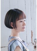 【骨格補正カット】ナチュラルボブ